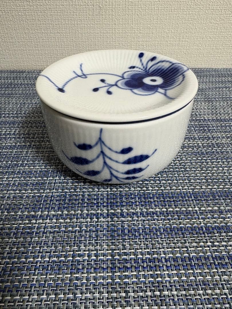 ロイヤルコペンハーゲン ブルーフルーテッド メガ コンテナー S