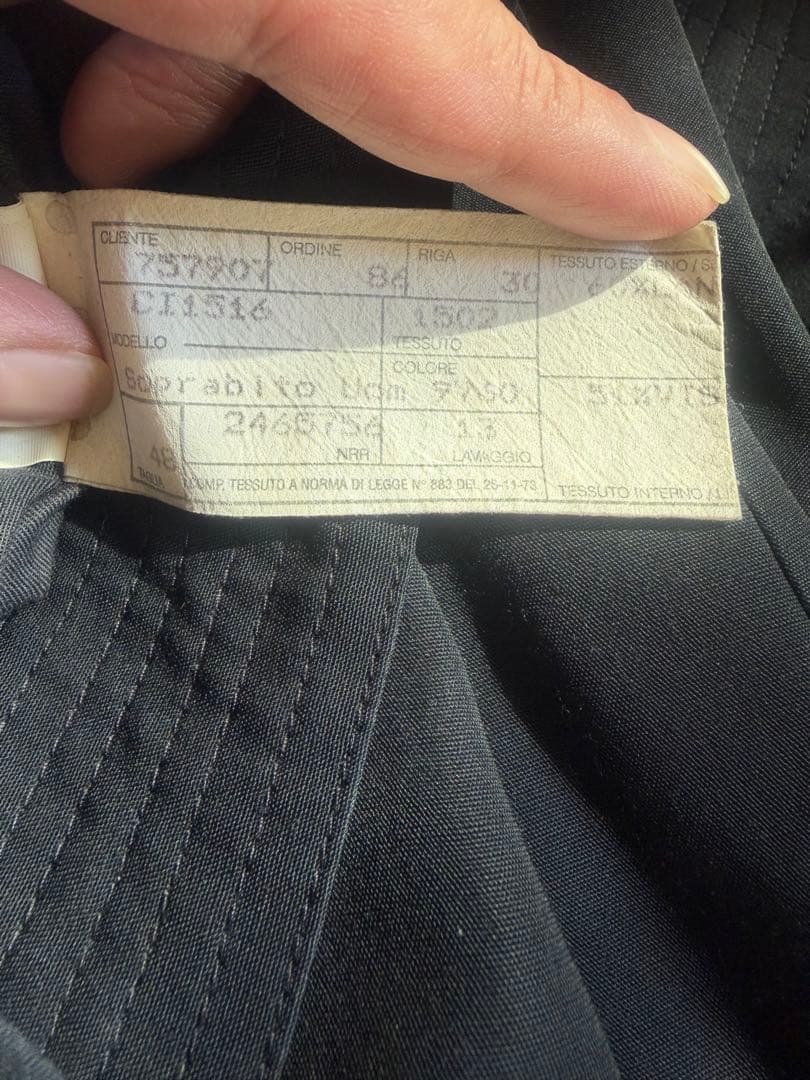 ジォルジオアルマーニトレンチコート XL相当サイズ