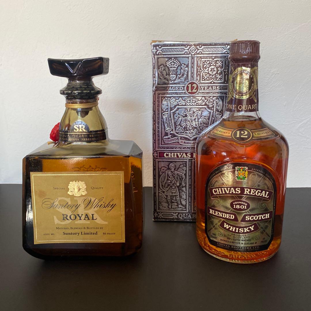 CHIVAS REGALSCOTCH WHISKY 12●SUNTORYローヤル