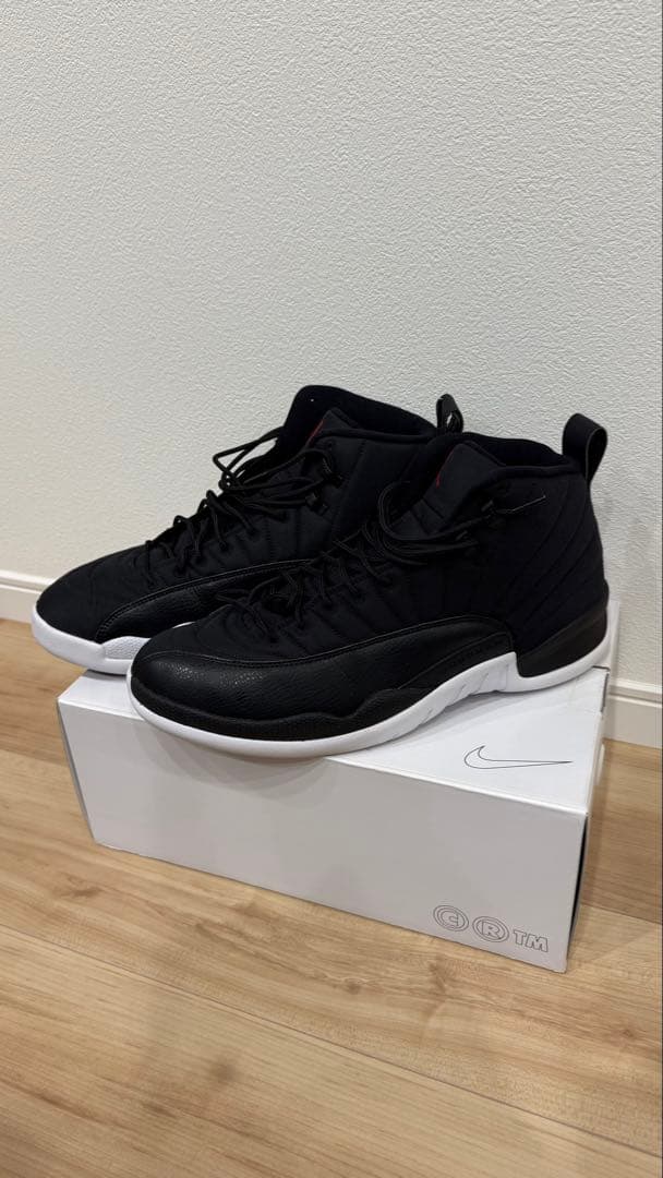 Nike Air Jordan 12 ブラック/ホワイト サイズ：32cm
