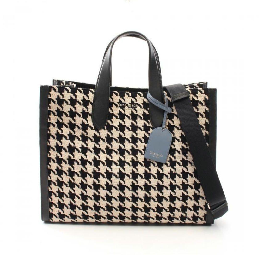 ほぼ新品 kate spade マンハッタンラージトート バッグ ケイトスペード