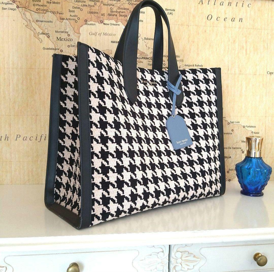 ほぼ新品 kate spade マンハッタンラージトート バッグ ケイトスペード