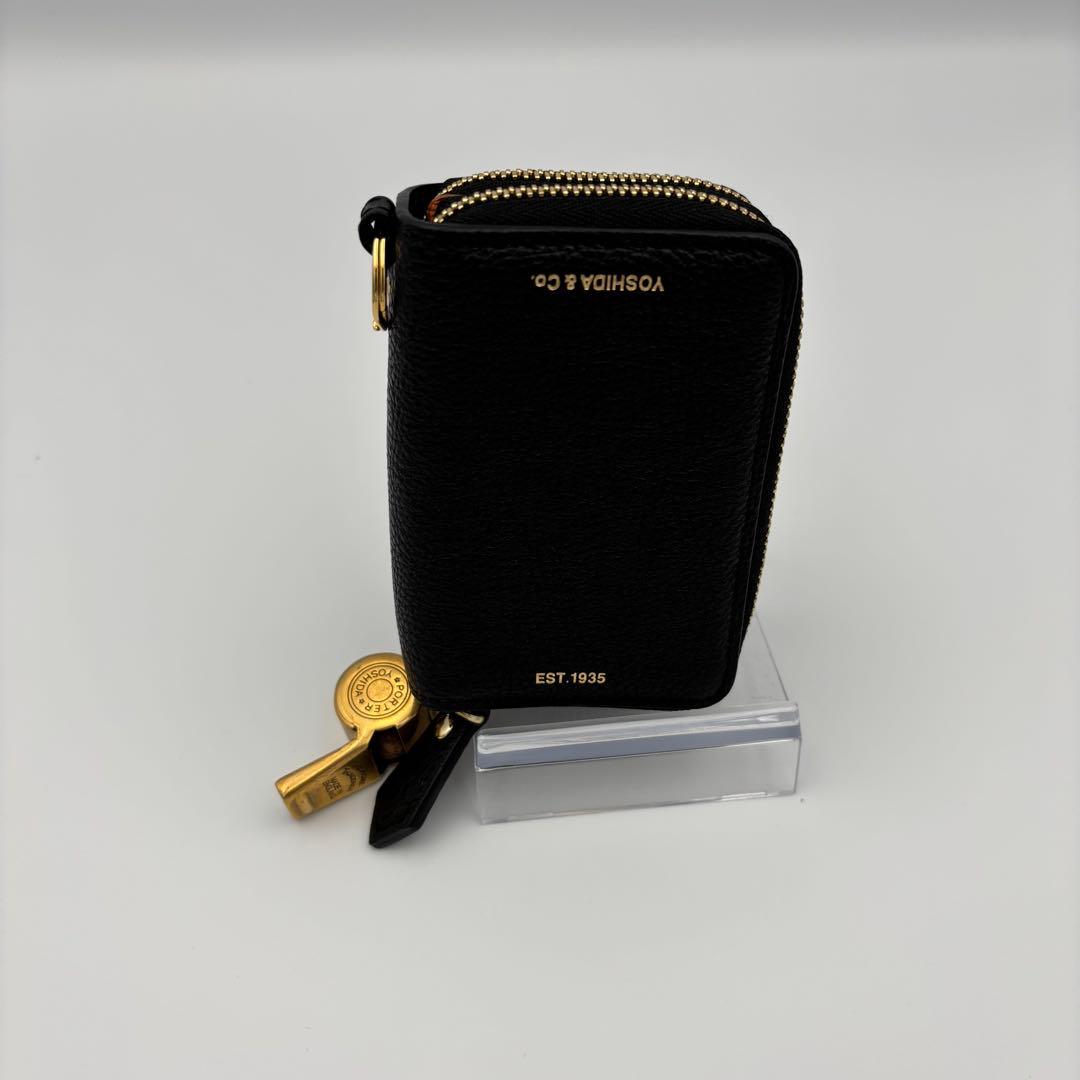 超美品　PORTER TONE トーン ブラック ホイッスル 黒 ポーター