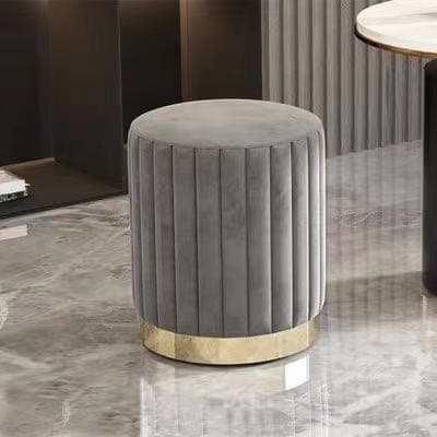 即日発送可能　グリーン　大人気　カラー　ベロア　ベルベットラウンドスツール