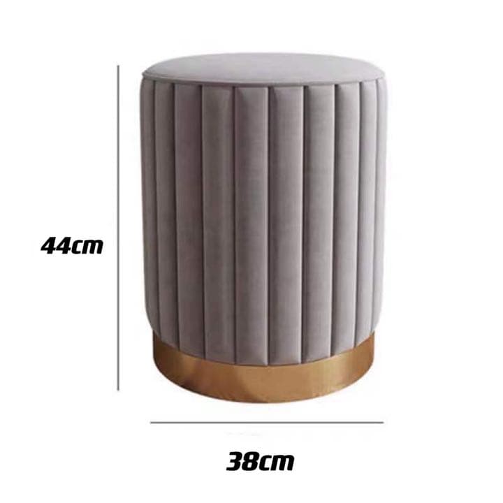 即日発送可能　グリーン　大人気　カラー　ベロア　ベルベットラウンドスツール