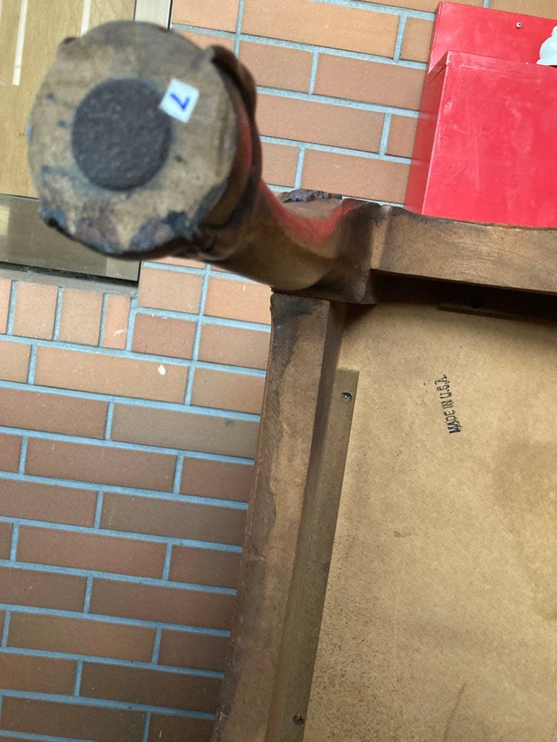 アメリカ　USA センターテーブル　ロウテーブル　ヴィンテージ　アンティーク調