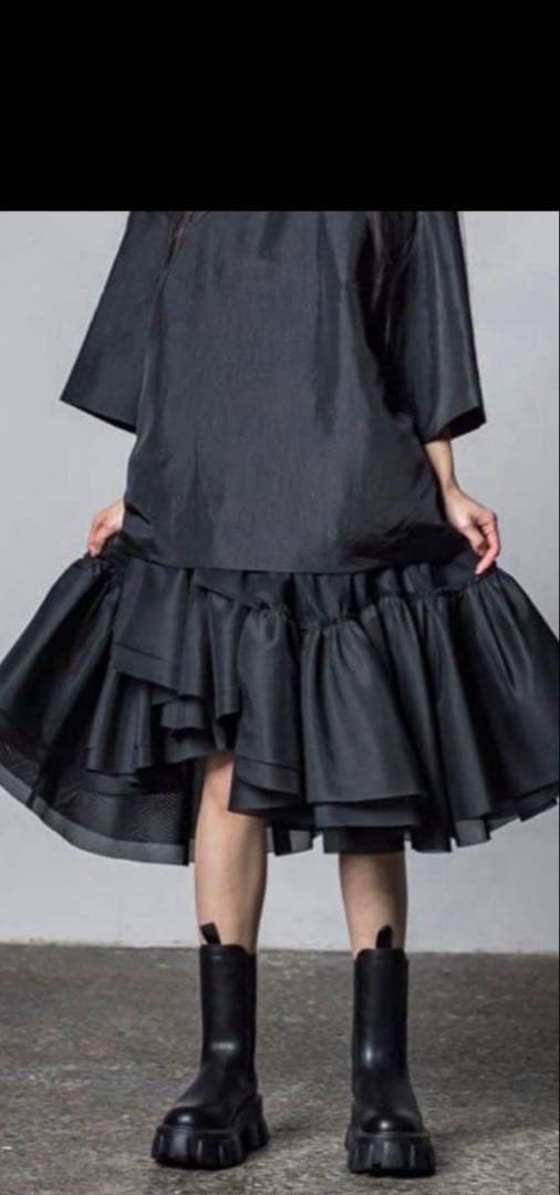 【新品未使用】tulle skirt Lig. チュールスカート　black
