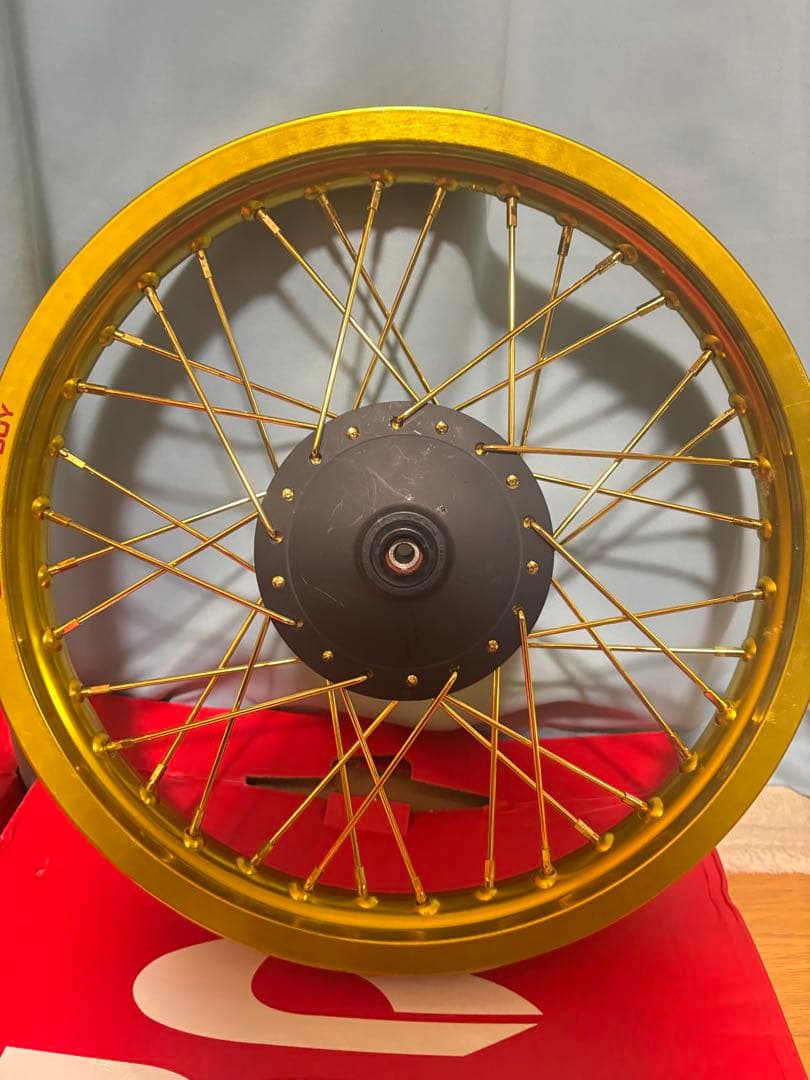 スーパーカブ50 未使用RCBホイール185-17ベアリング交換済みブレーキ付き