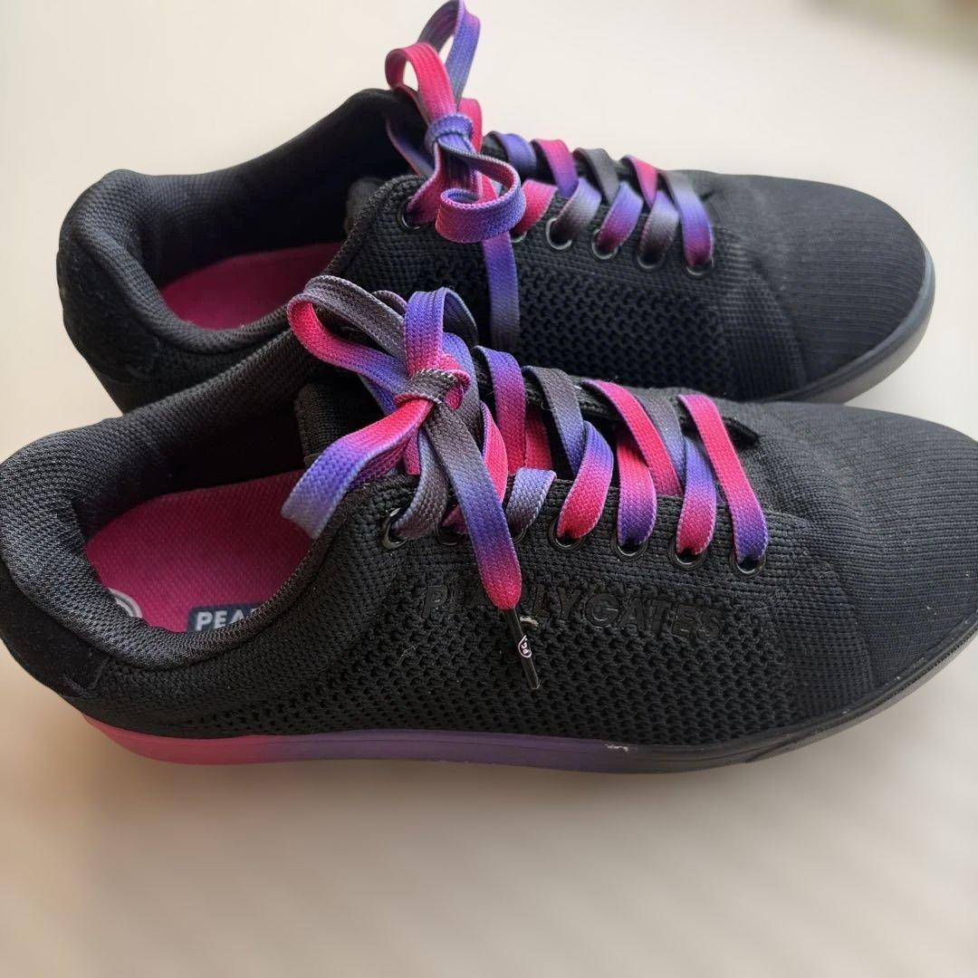 美品★パーリーゲイツ ゴルフシューズ23.5★レディース