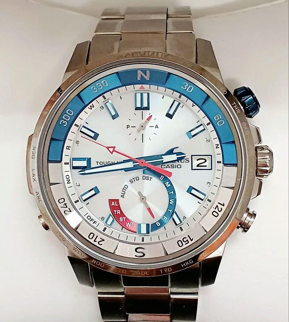CASIO カシオ　オシアナス カシャロ　OCW-P1000-7AJF　ソーラー