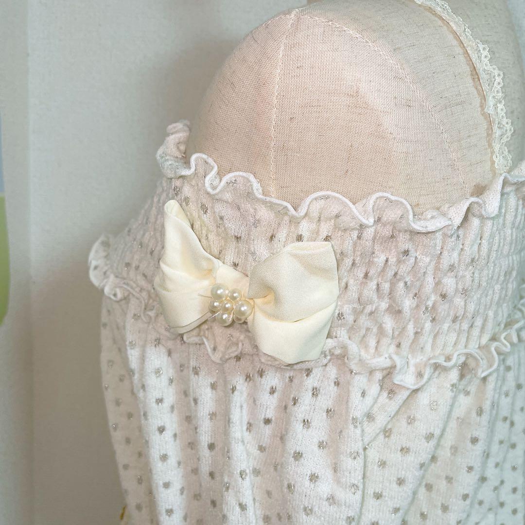 公*o様 当時物LIZLISA リズメロ オフショルトップス 姫カジcoquet