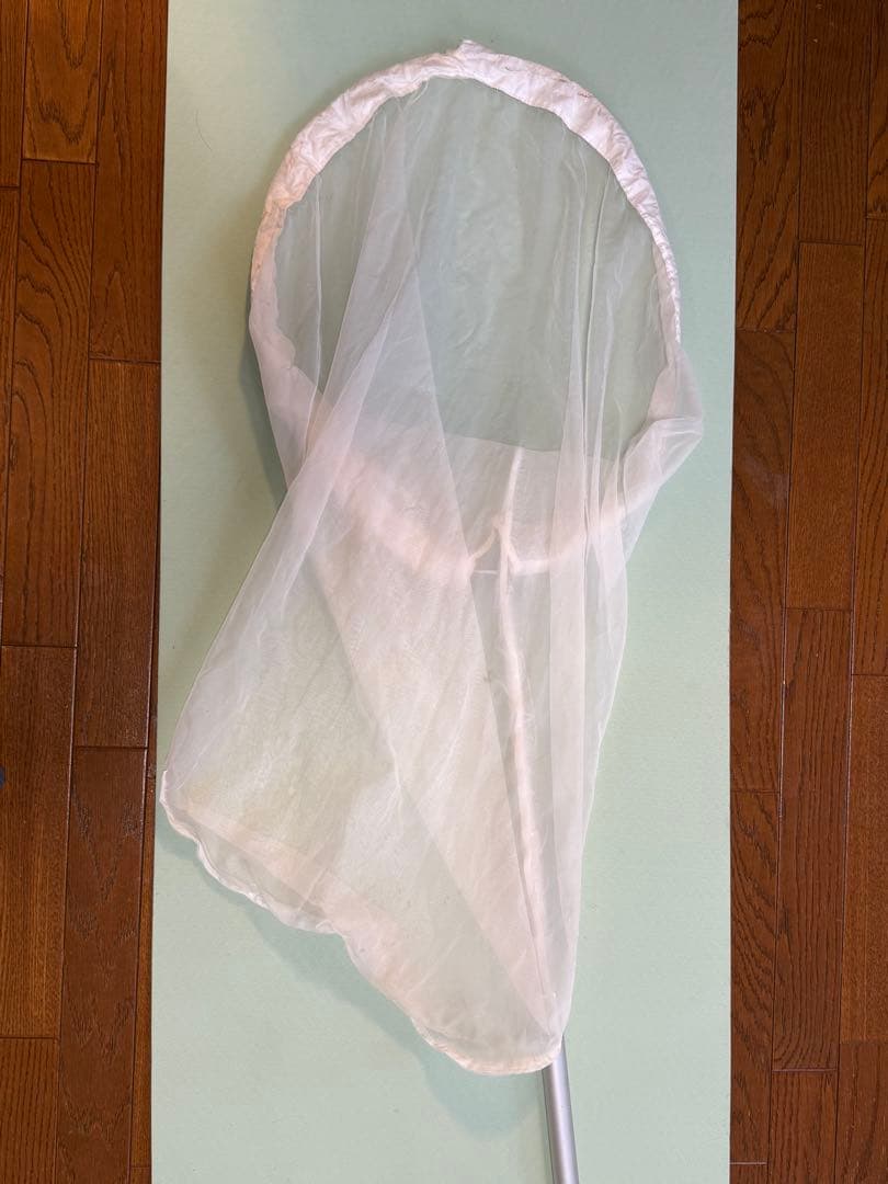 捕虫網　志賀昆虫アルミ製引抜式捕虫網 (５０cm本絹上等網付150cm)