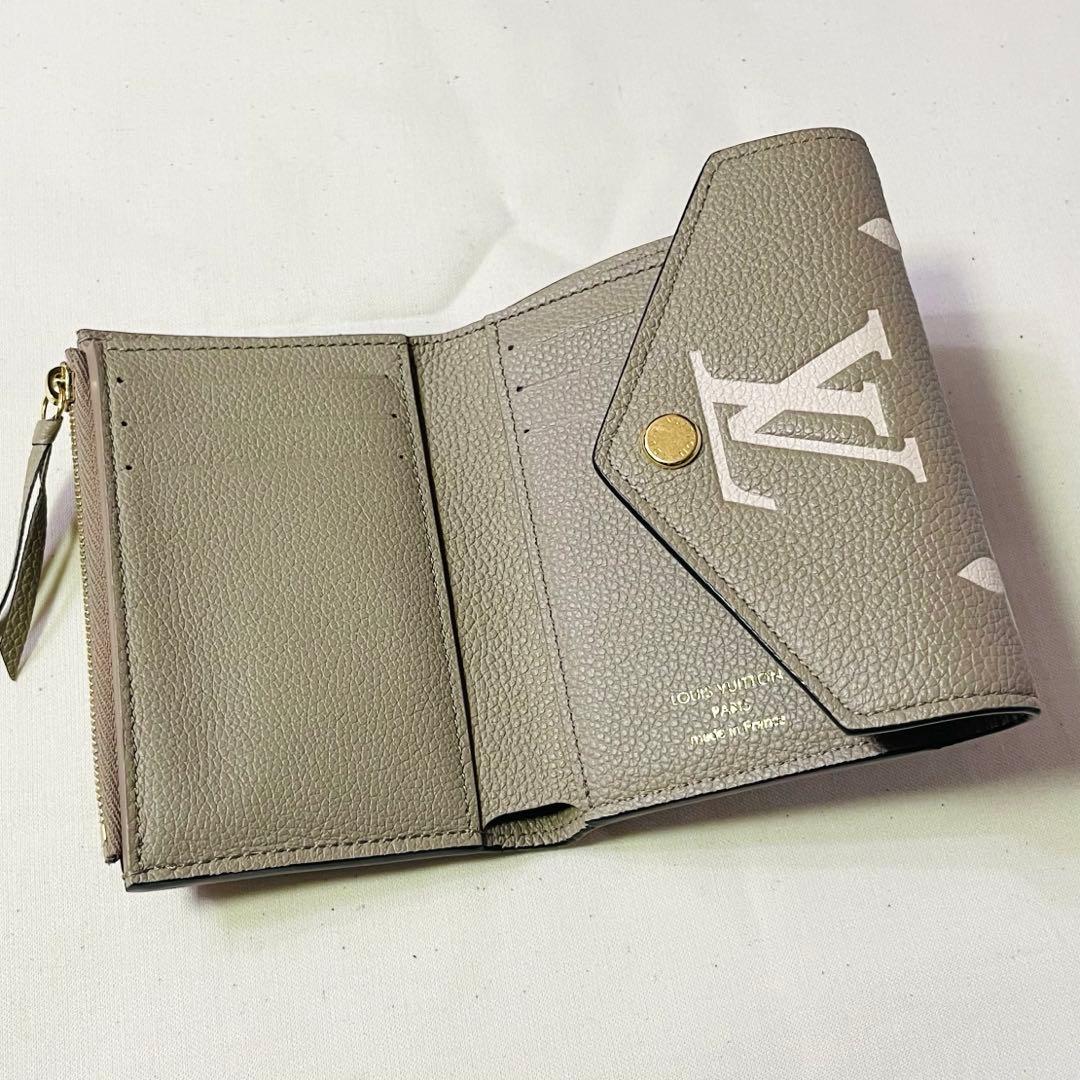 LOUIS VUITTON ポルトフェイユ・ヴィクトリーヌ ミニ財布　三つ折り