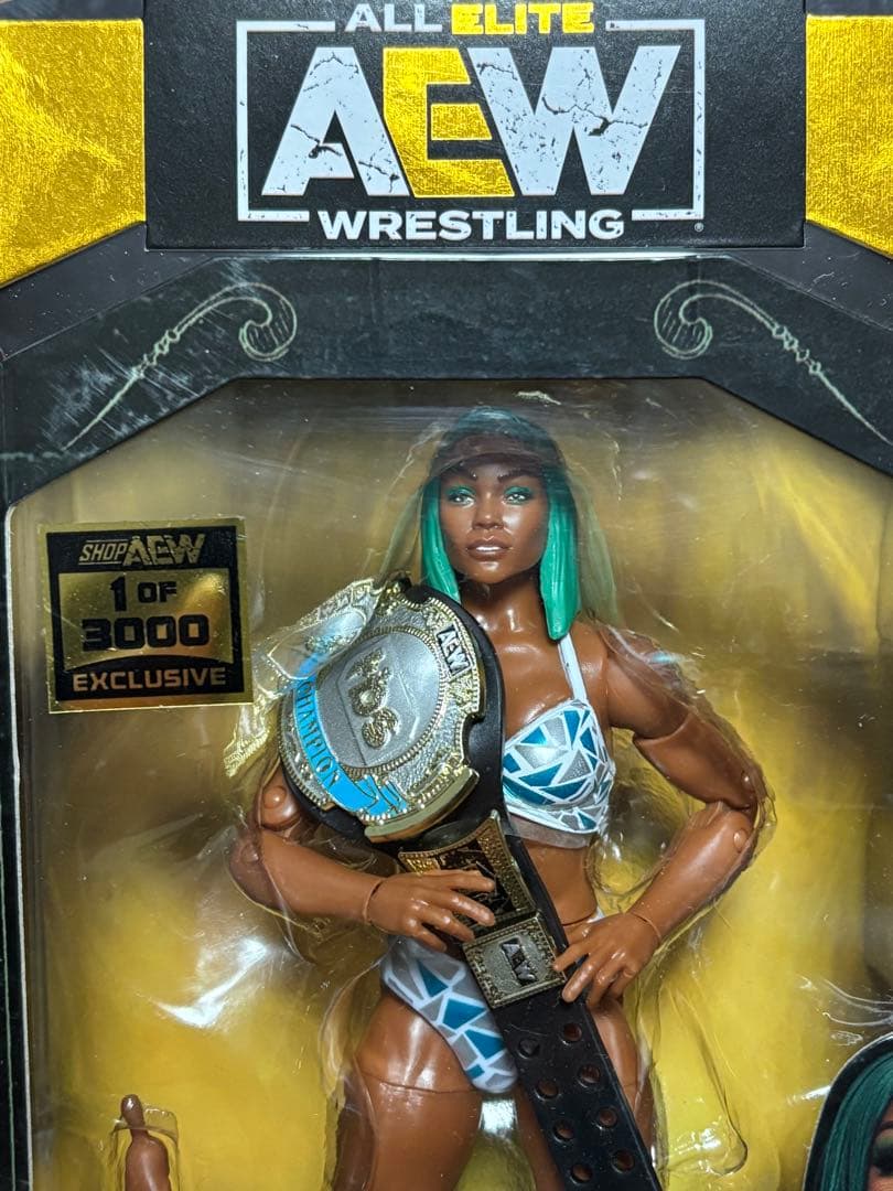 3000体限定　激レア　ジェイド・カーギル　フィギュア　WWE JAZWARES