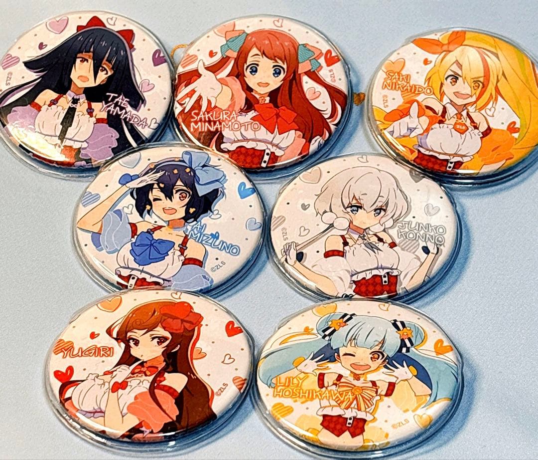 リ*ア様 ゾンビランドサガ 缶バッジセット＋α