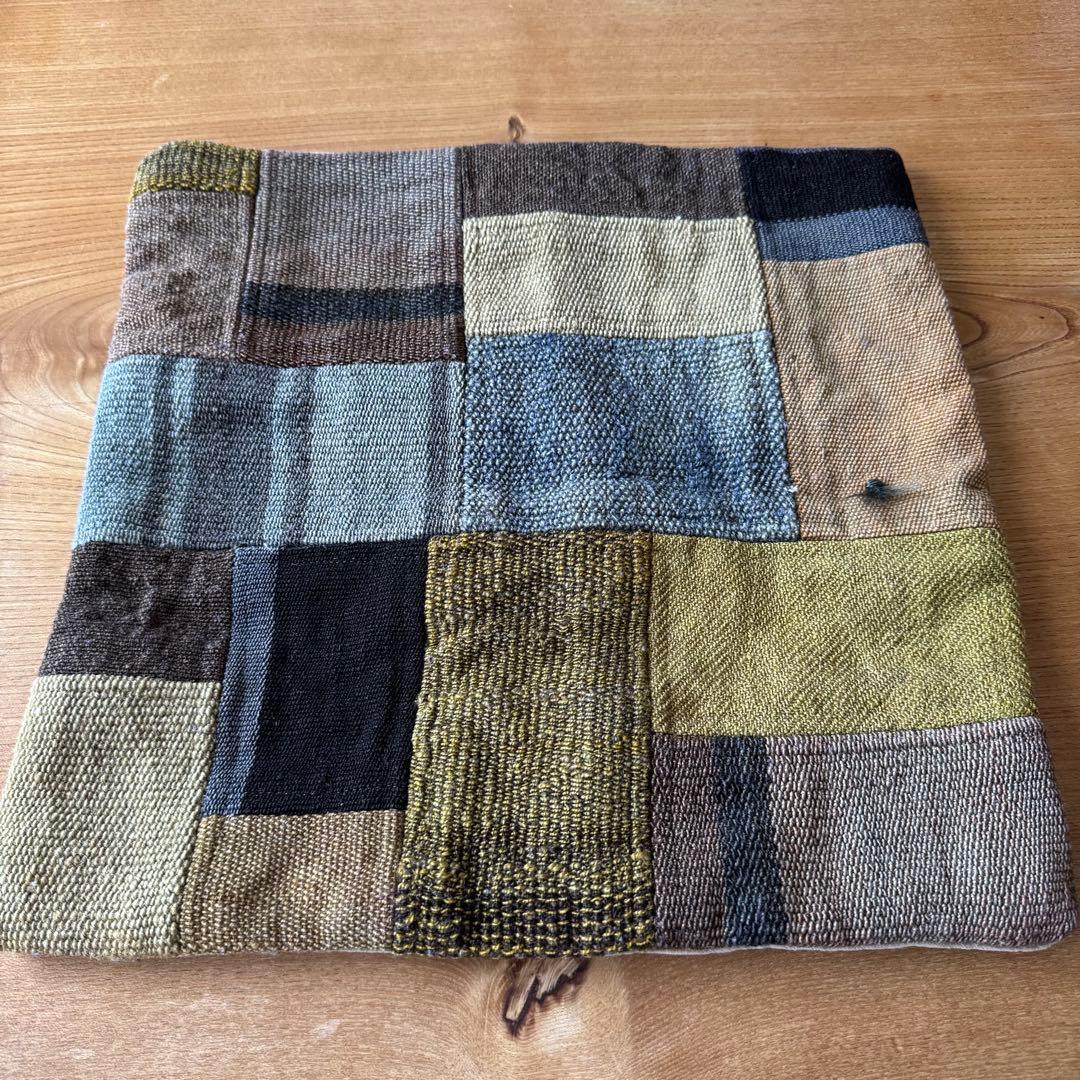アンティークキリム　パッチワーク クッションカバー　dubb Kilim