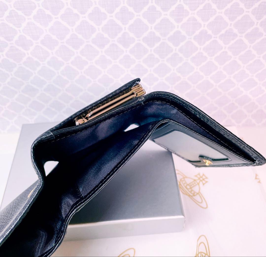 【魅力的☆ショッパー付】オーブ ヴィヴィアン・ウエストウッド 三折財布