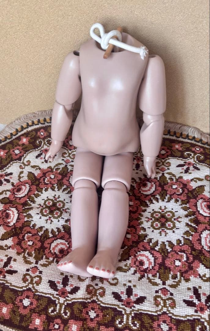 オールビスク　ボディ　35cm アンティーク ビスクドール 素体 ビンテージ