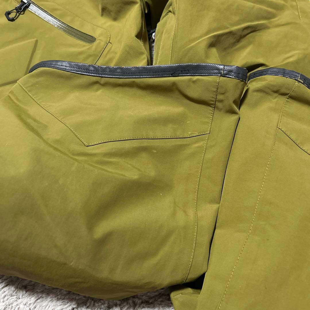 VOLCOM GORE-TEX スノーボードパンツ オリーブグリーン　メンズ　S