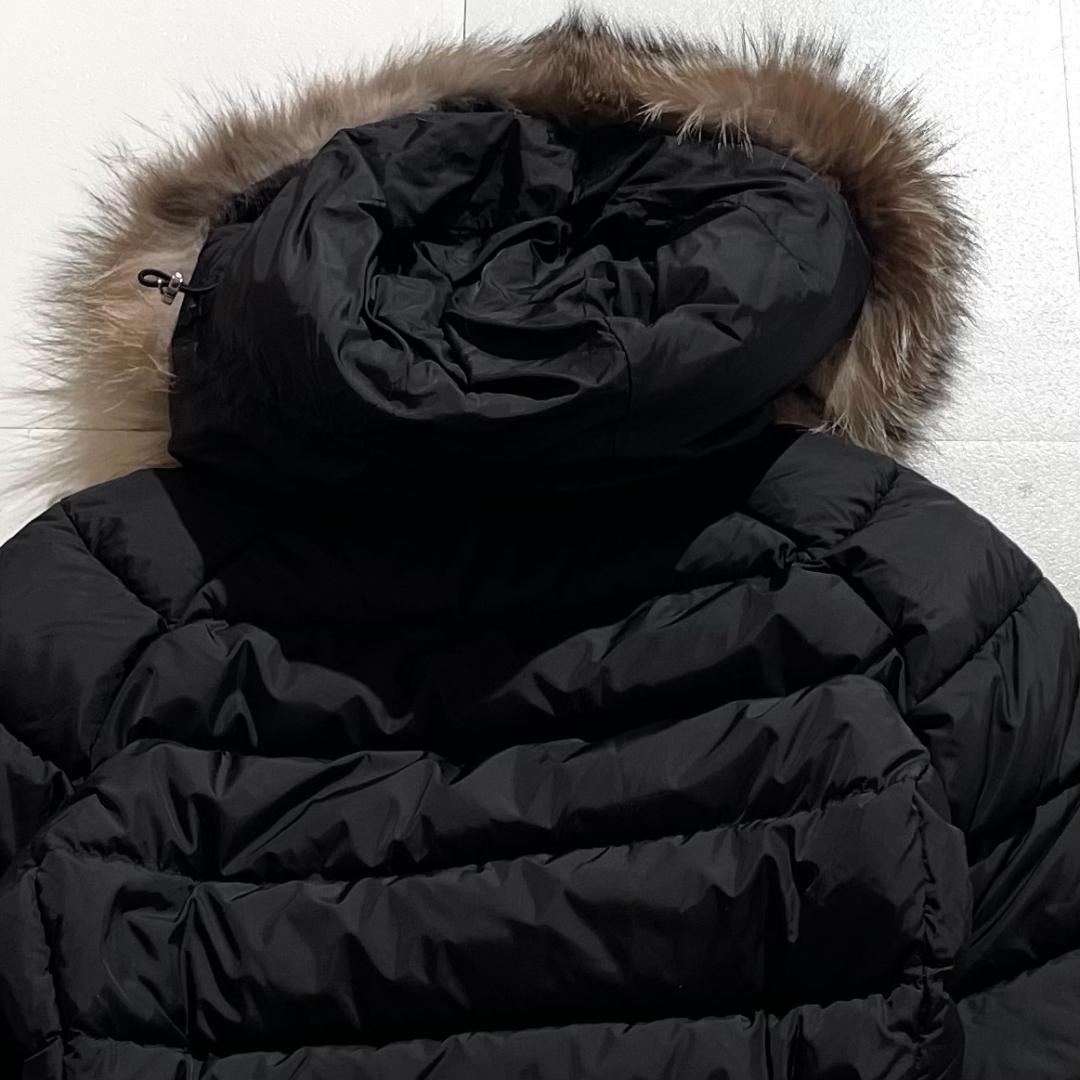 極美品　モンクレール　CLION　クリオン　ダウンジャケット　フォックスファー