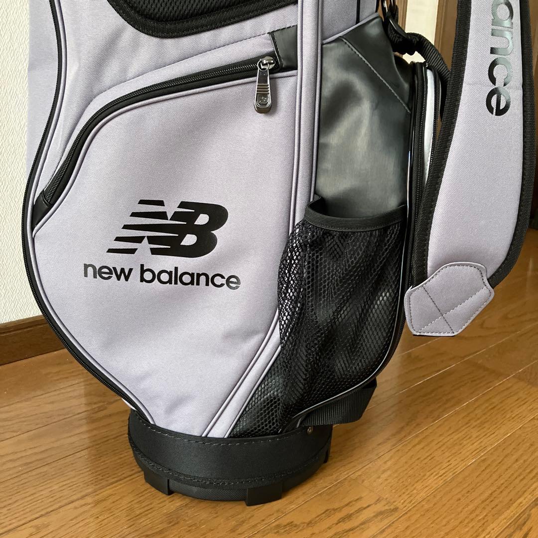 new balance ゴルフバッグ グレー