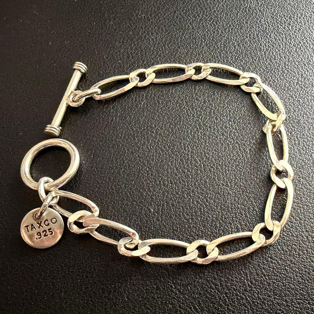 【美品】TAXCO.925 XOLO JEWELRY ブレスレット チェーン