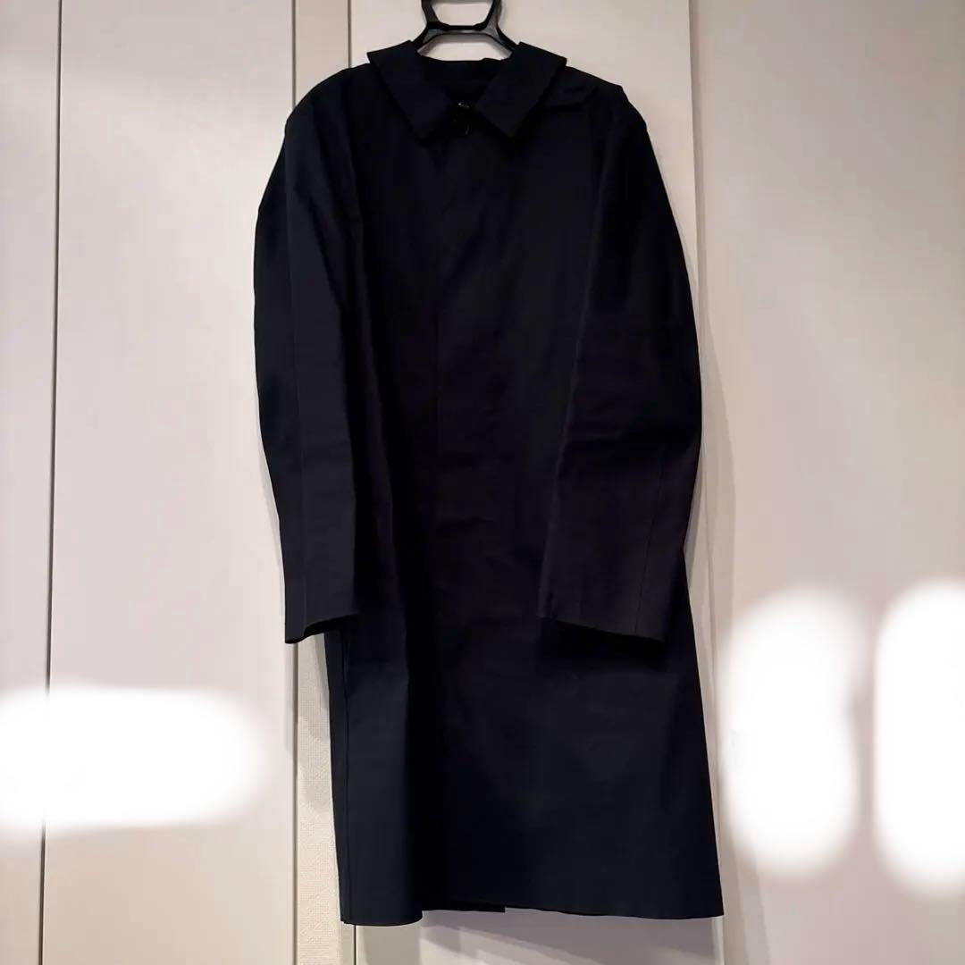 Mackintosh マッキントッシュ　メンズコート　size40 黒　ゴム引き