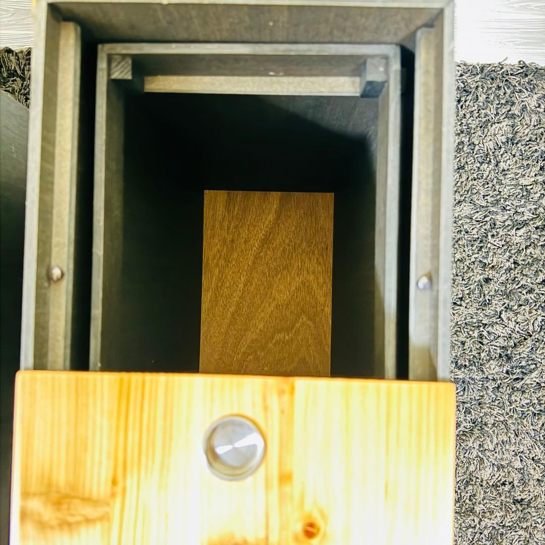 ゴミ箱 サイドテーブル 45L タツクラフト 橋本達之助工芸 ヒノキ 2セット