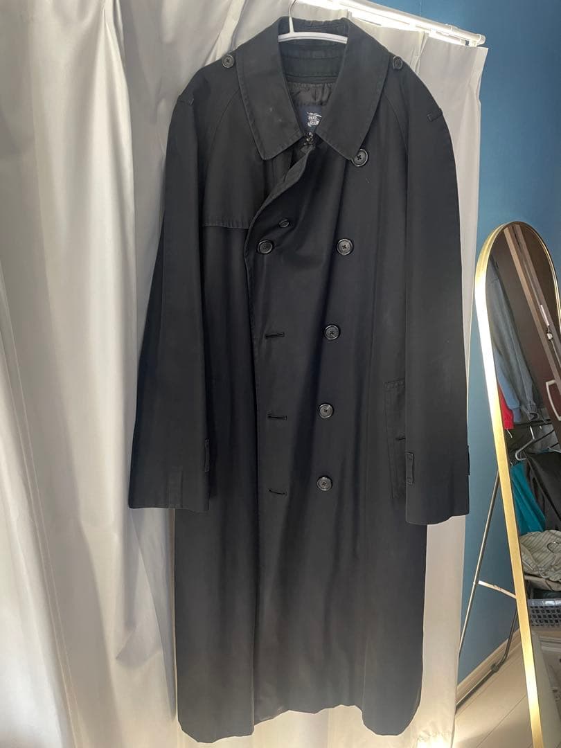 Burberry ブラック トレンチコート　古着