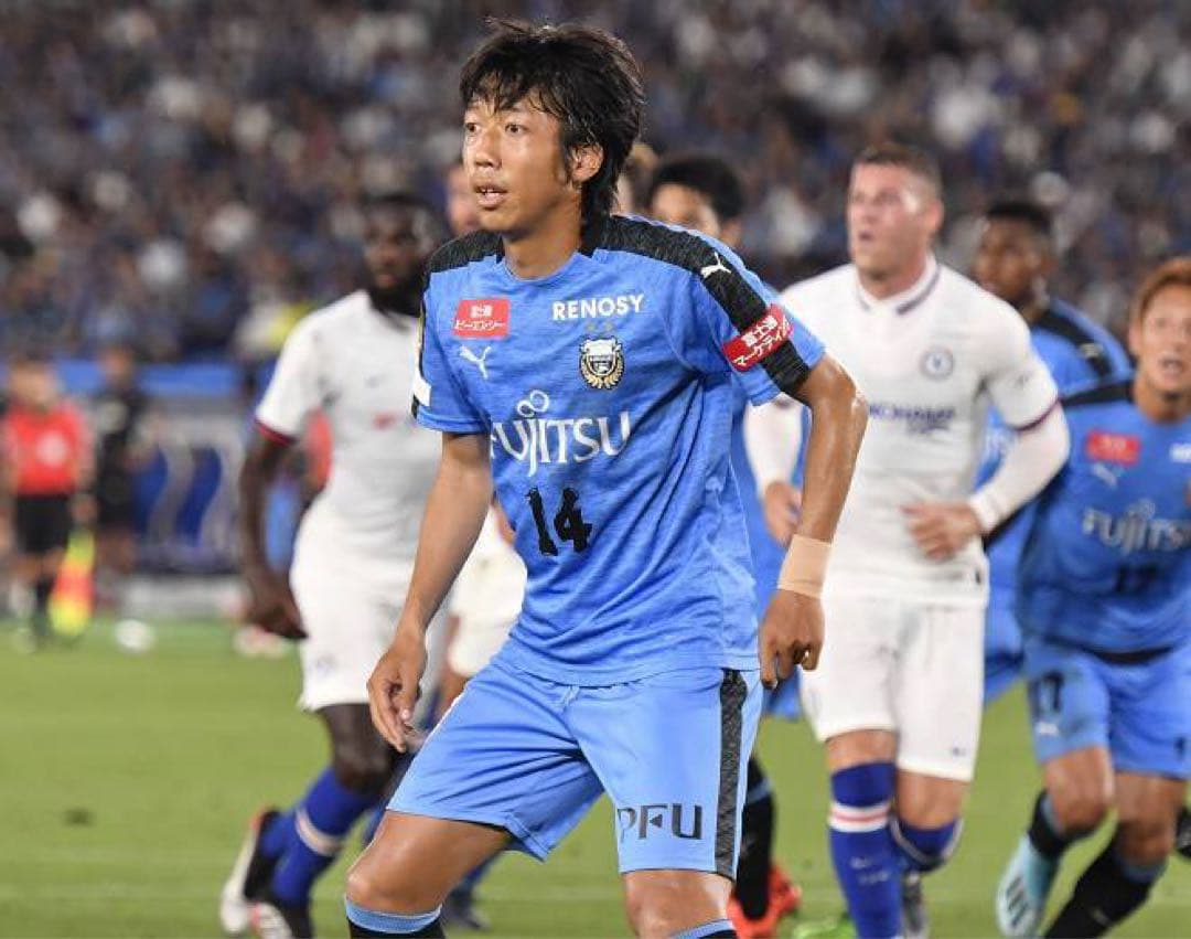 【チェルシー戦限定着用】中村憲剛 ＃１４ 川崎フロンターレ2019（H）