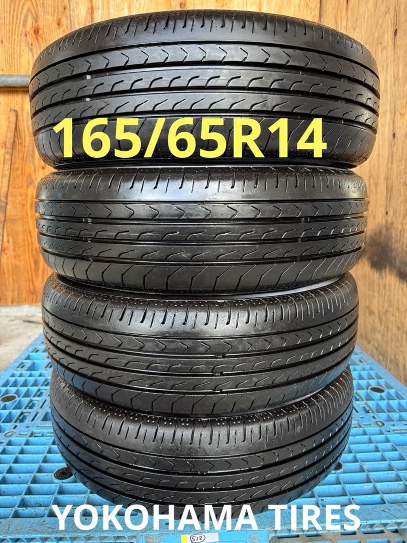 タイヤ・ホイール (512)165/65R14YOKOHAMA BLUEARTH-RVRV03CK