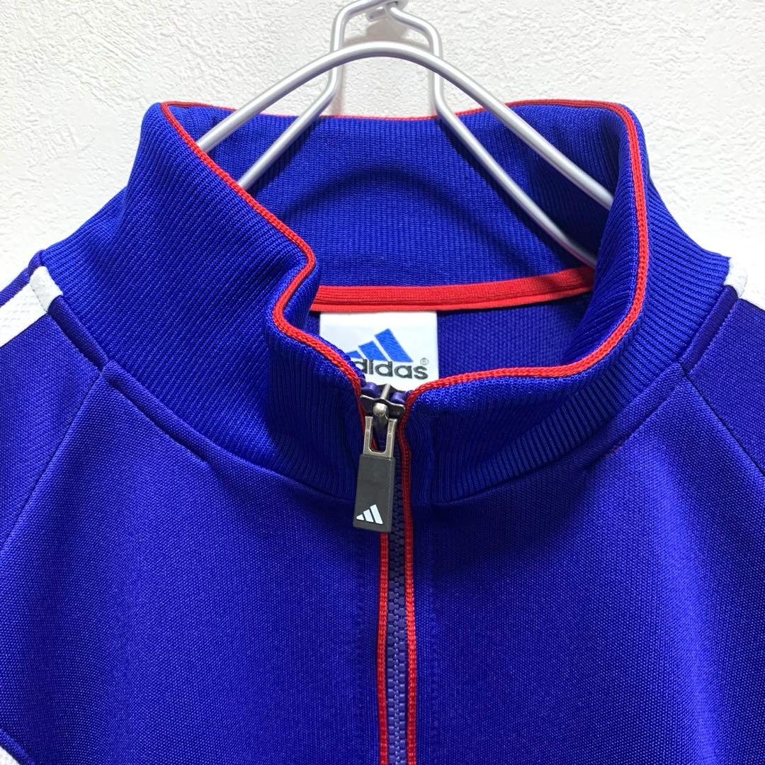美品　アディダス　90s サッカー日本代表　ナイロンジャケット 刺繍　ロゴ