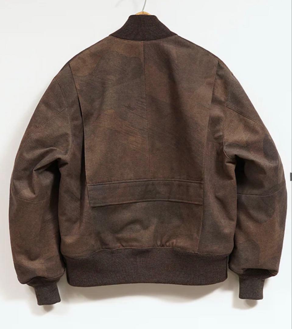 ナイジェルケーボン カモウルトラスェード　A-1ジャケット　48