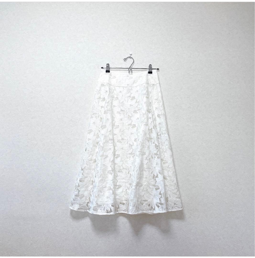 未使用タグ付き✨ ANAYI　 フラワーレーススカート