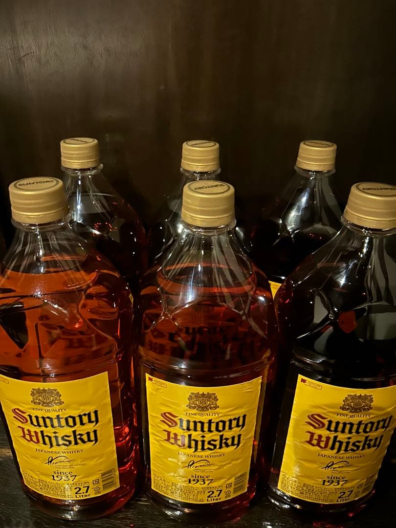 サントリー角瓶2.7リットル　6本セット
