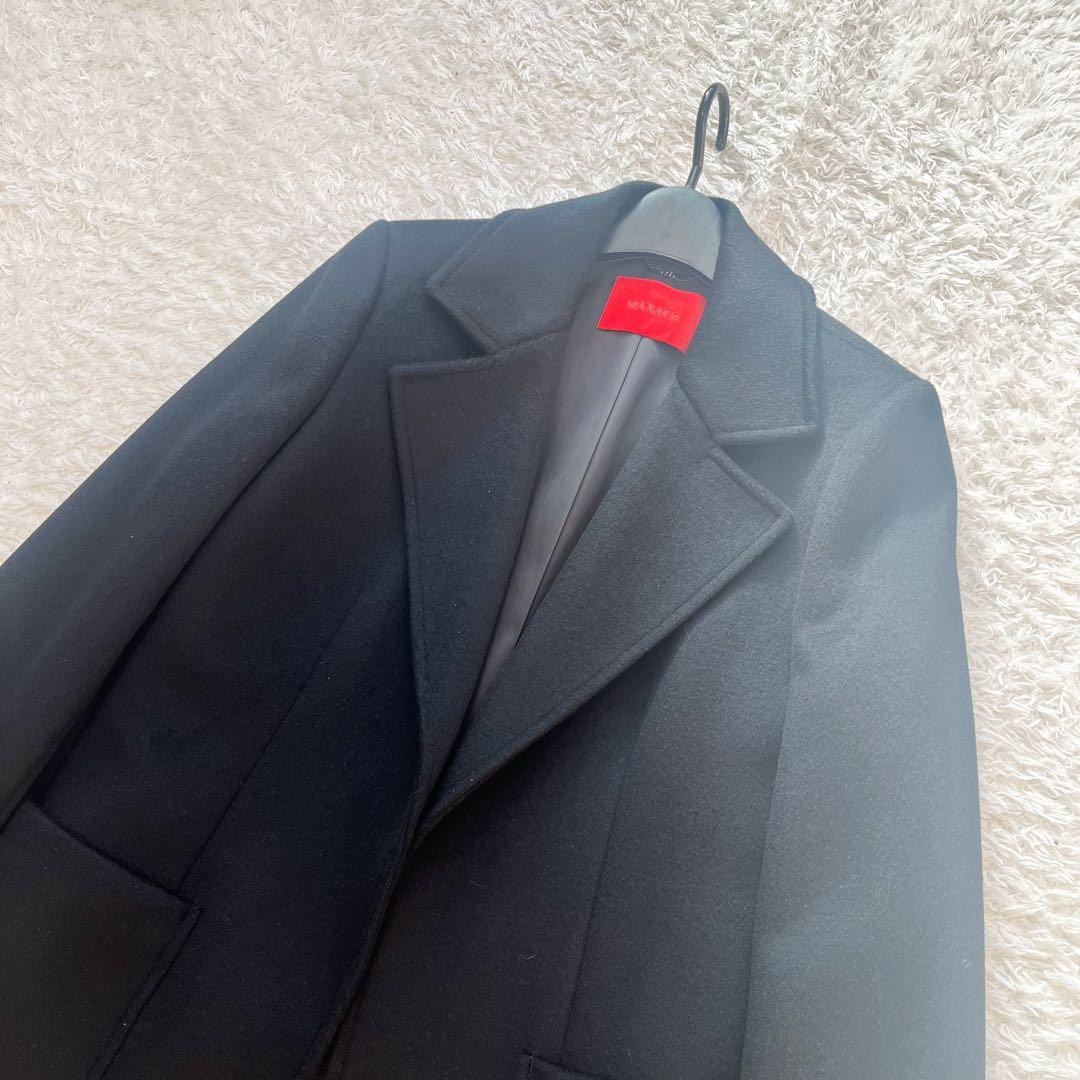 専用　現行品 マックス&コー ラナウェイ ビーバーピーコート ガウンコート