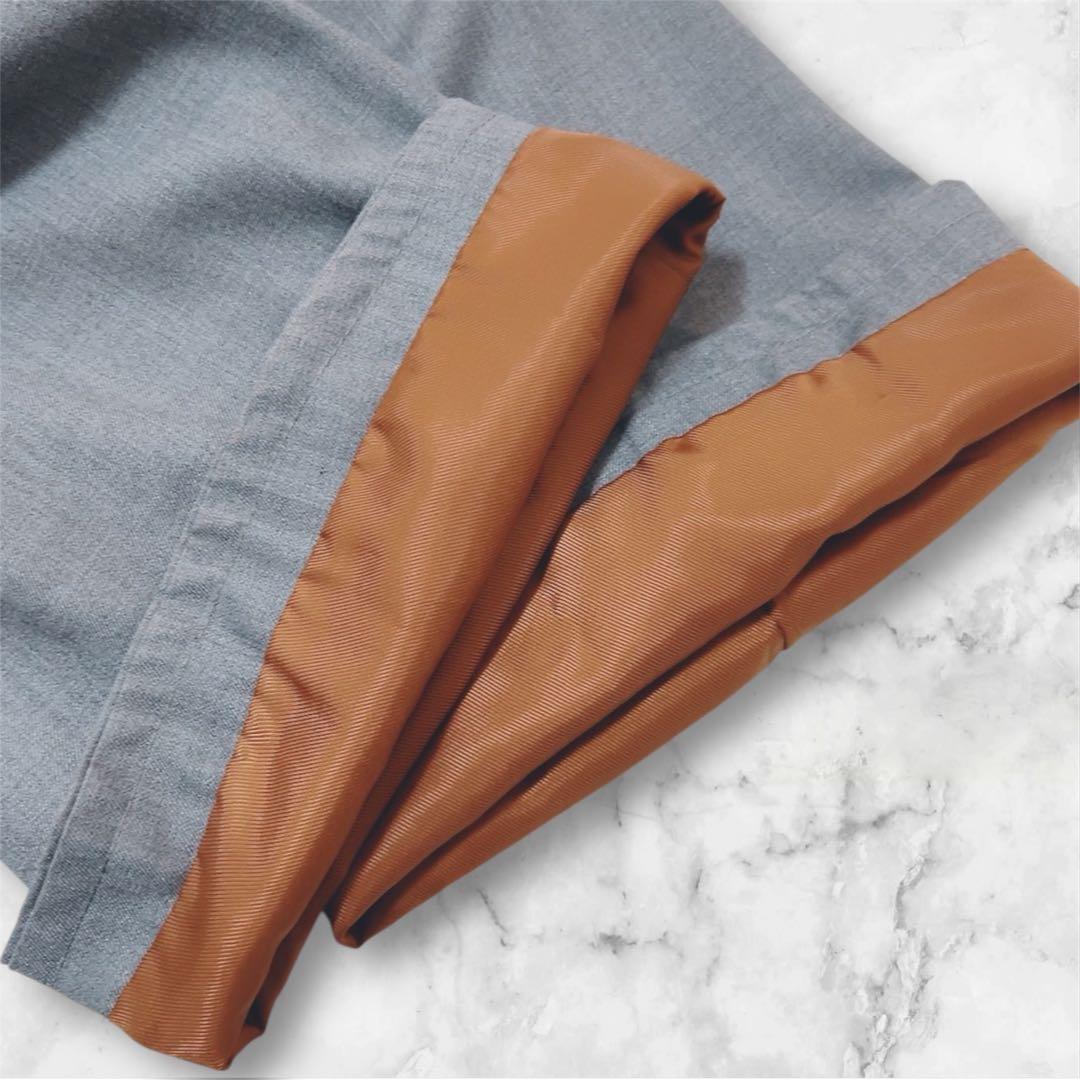 美品AMERI VINTAGE ロングコート 春秋 プリーツ ステンカラーコート