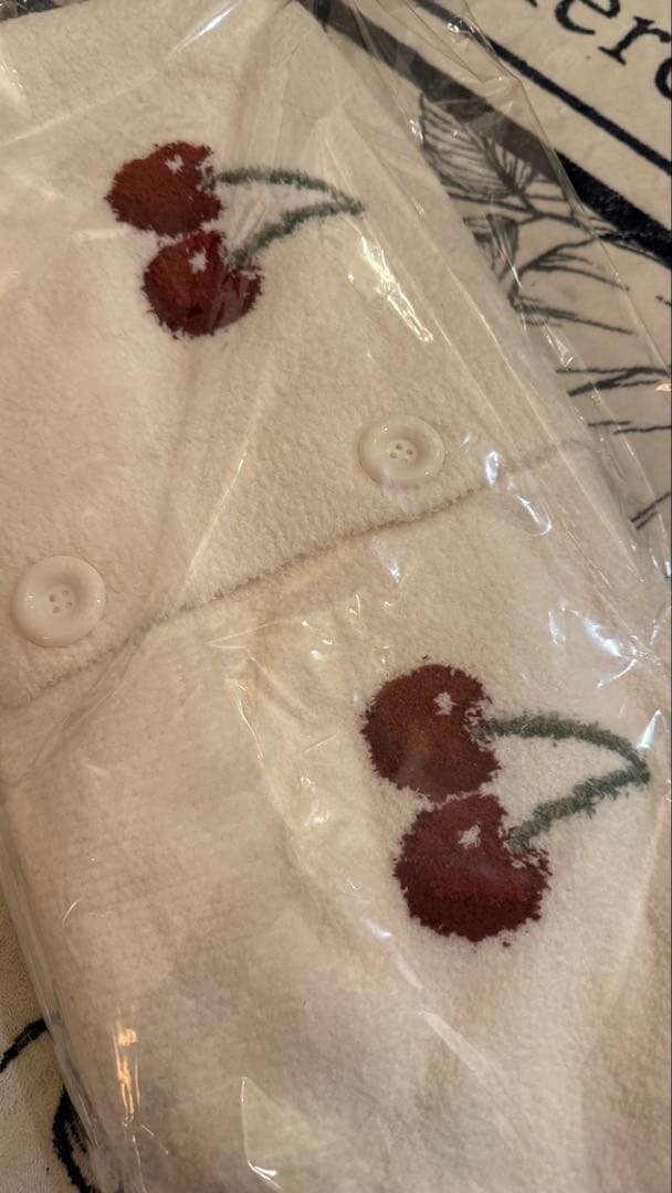 ジェラートピケ べビモコチェリージャガードプルオーバー&ショートパンツセット