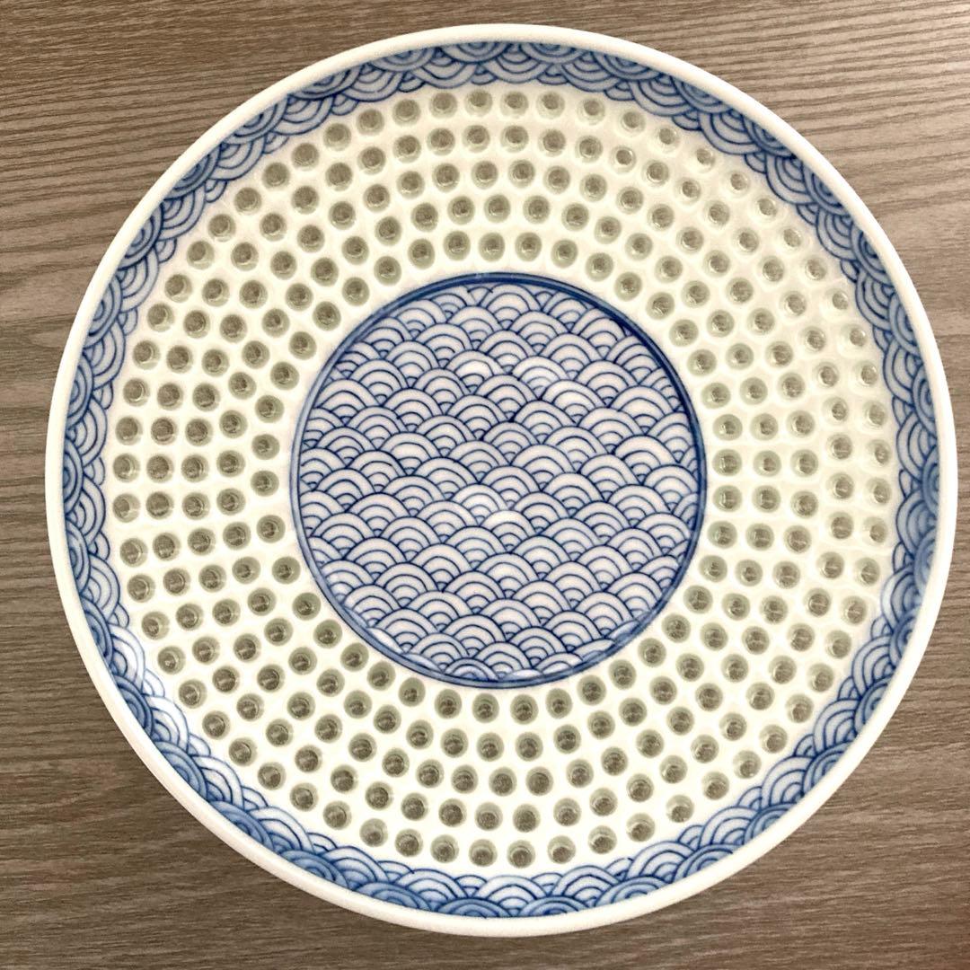 丹心窯 水晶彫青海波　2点