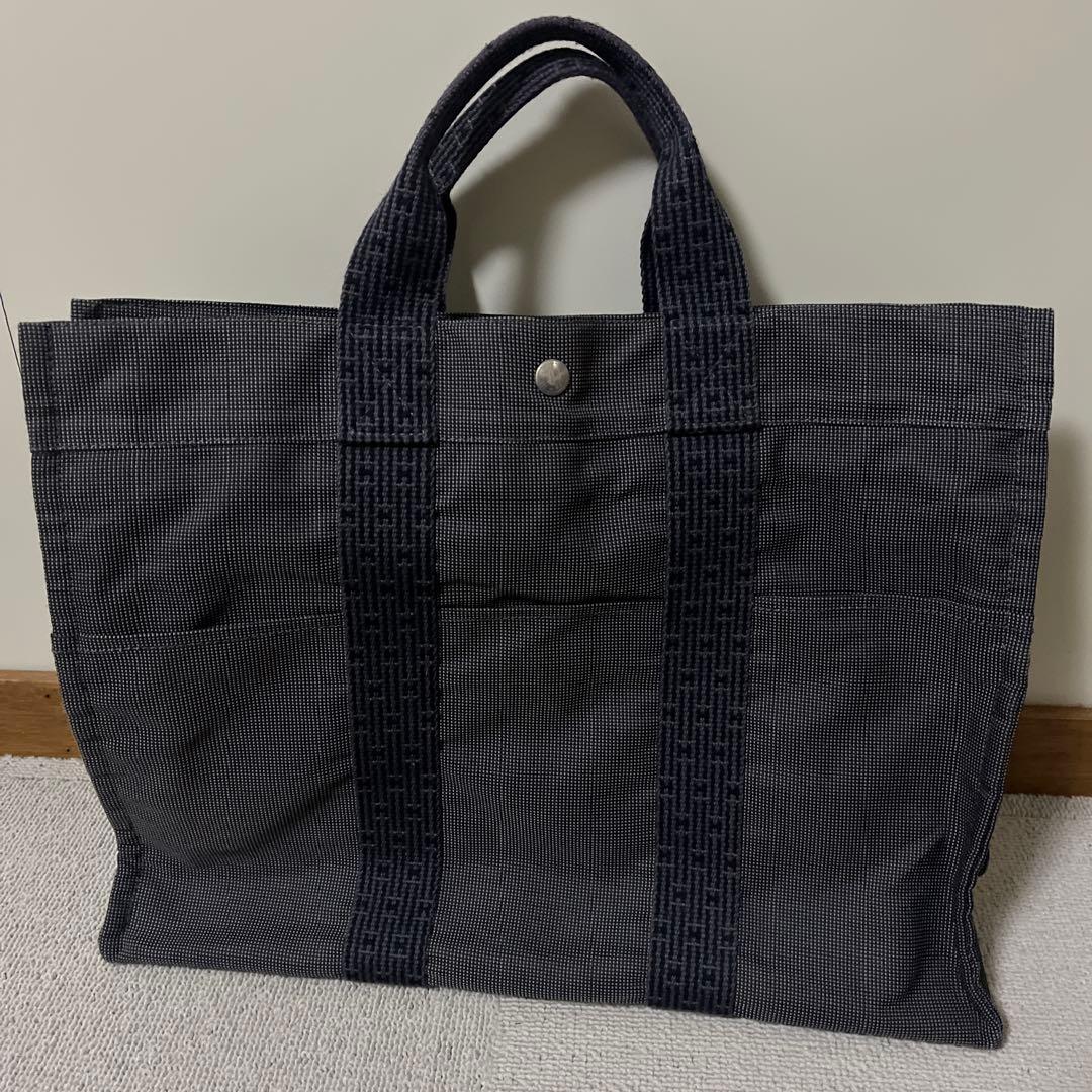 HERMES エルメス エールライントート MM トートバッグ カデナ付き