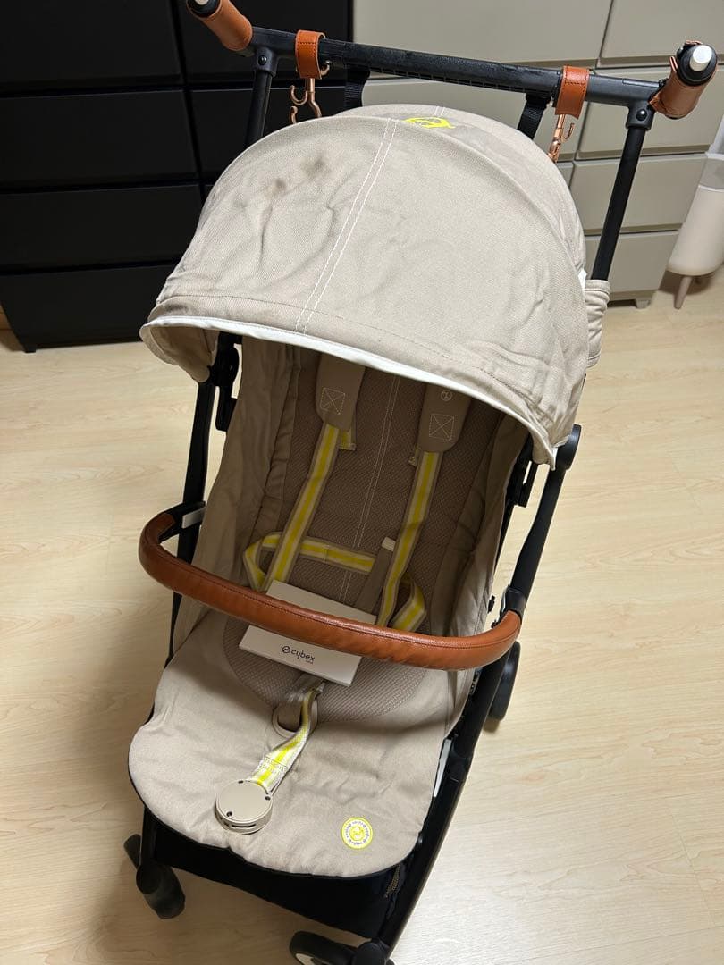 【美品】サイベックス　リベル　ベビーカー 2023年モデル　シーシェルベージュ