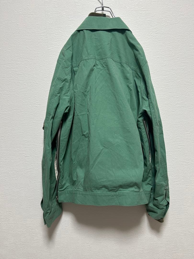 sacai 21SSコットンナイロンオックスフォードブルゾン