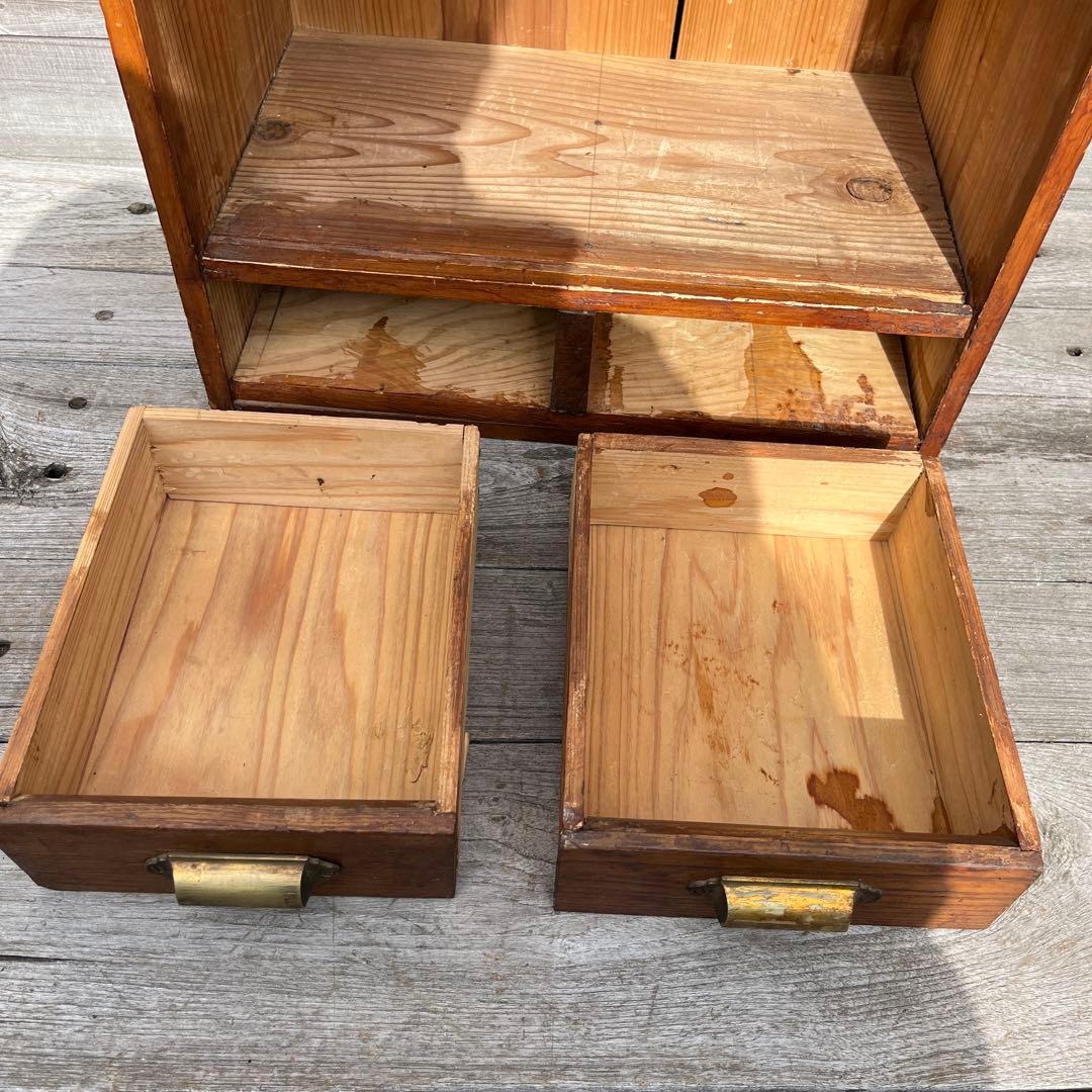 ヴィンテージ引き出し棚