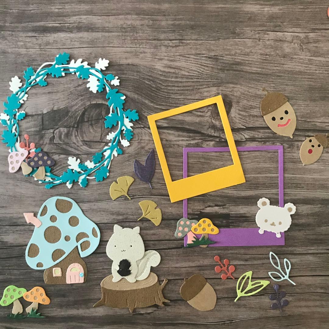 アルバムクラフト・クラフトパンチ☆秋素材