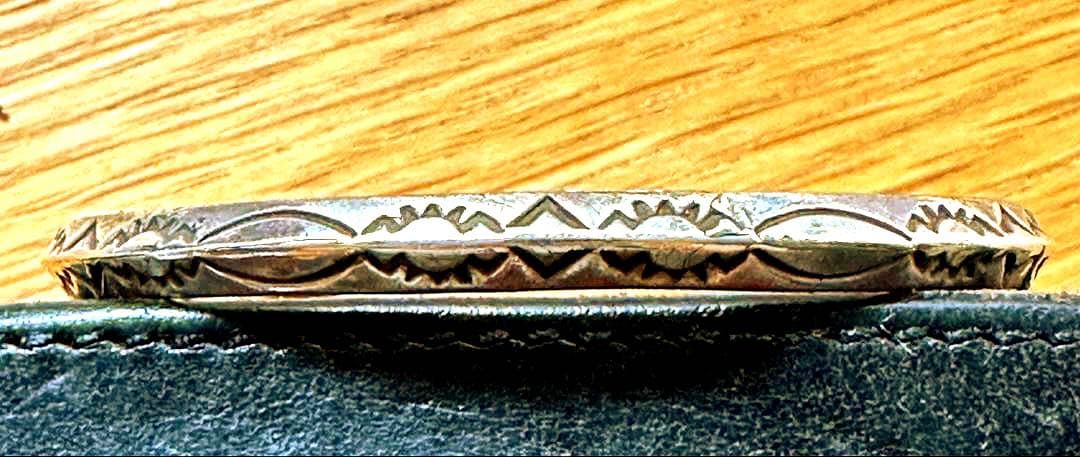 インディアンジュエリー Sterling Silver ナバホ バングル