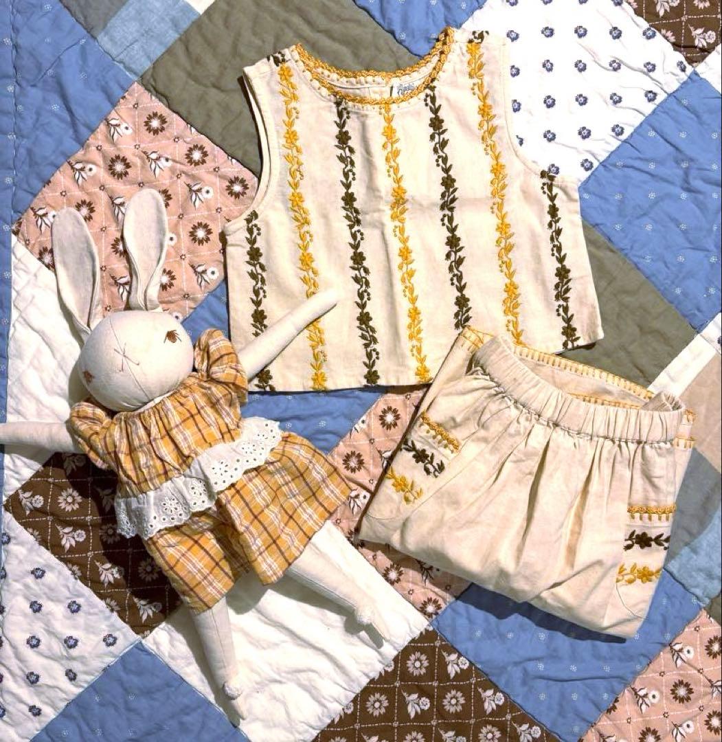 新品未使用Apolina 5-7yノースリーブトップとスカートセット