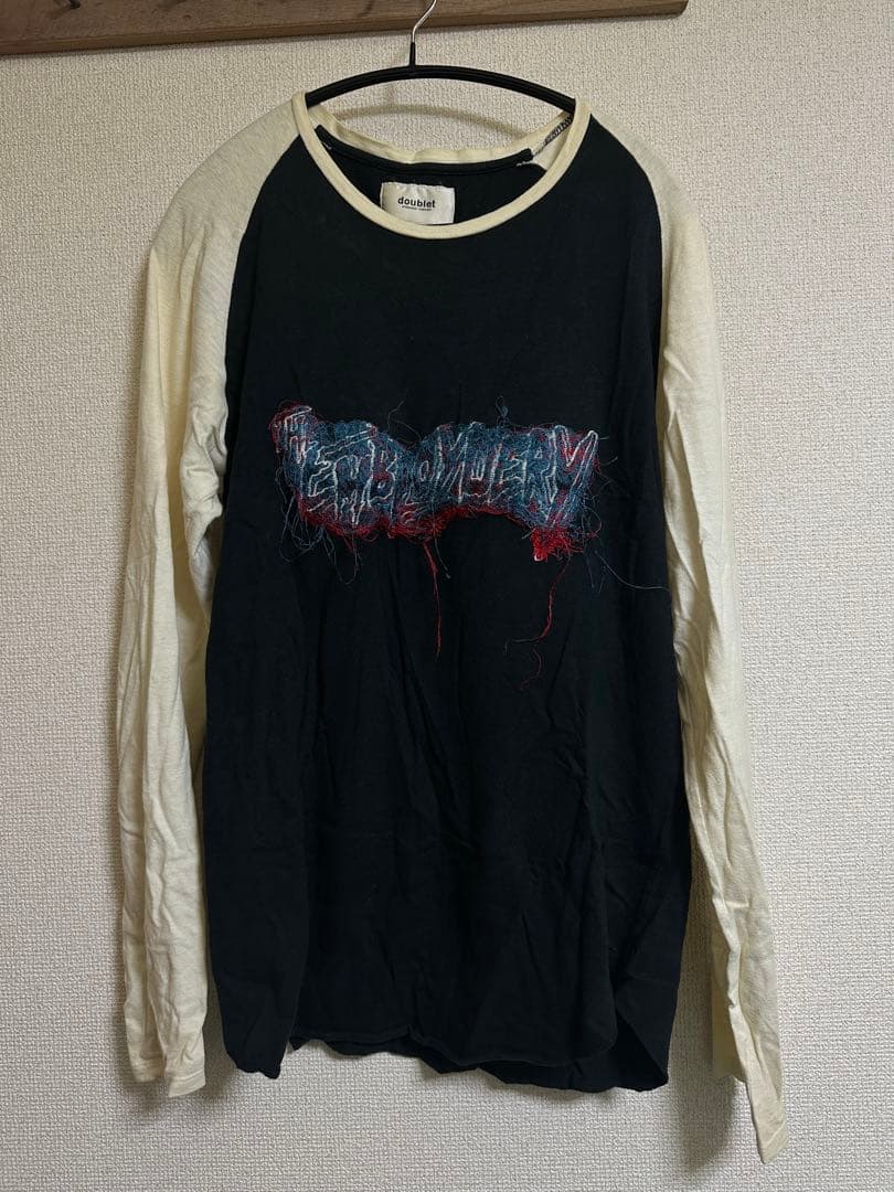 doublet 刺繍ロングスリーブカットソー