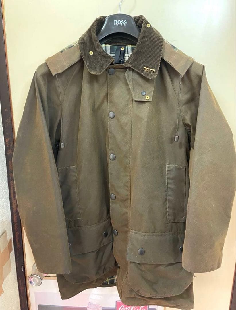 jojo 1031さん限定Barbour Moorland ジャケット カーキ