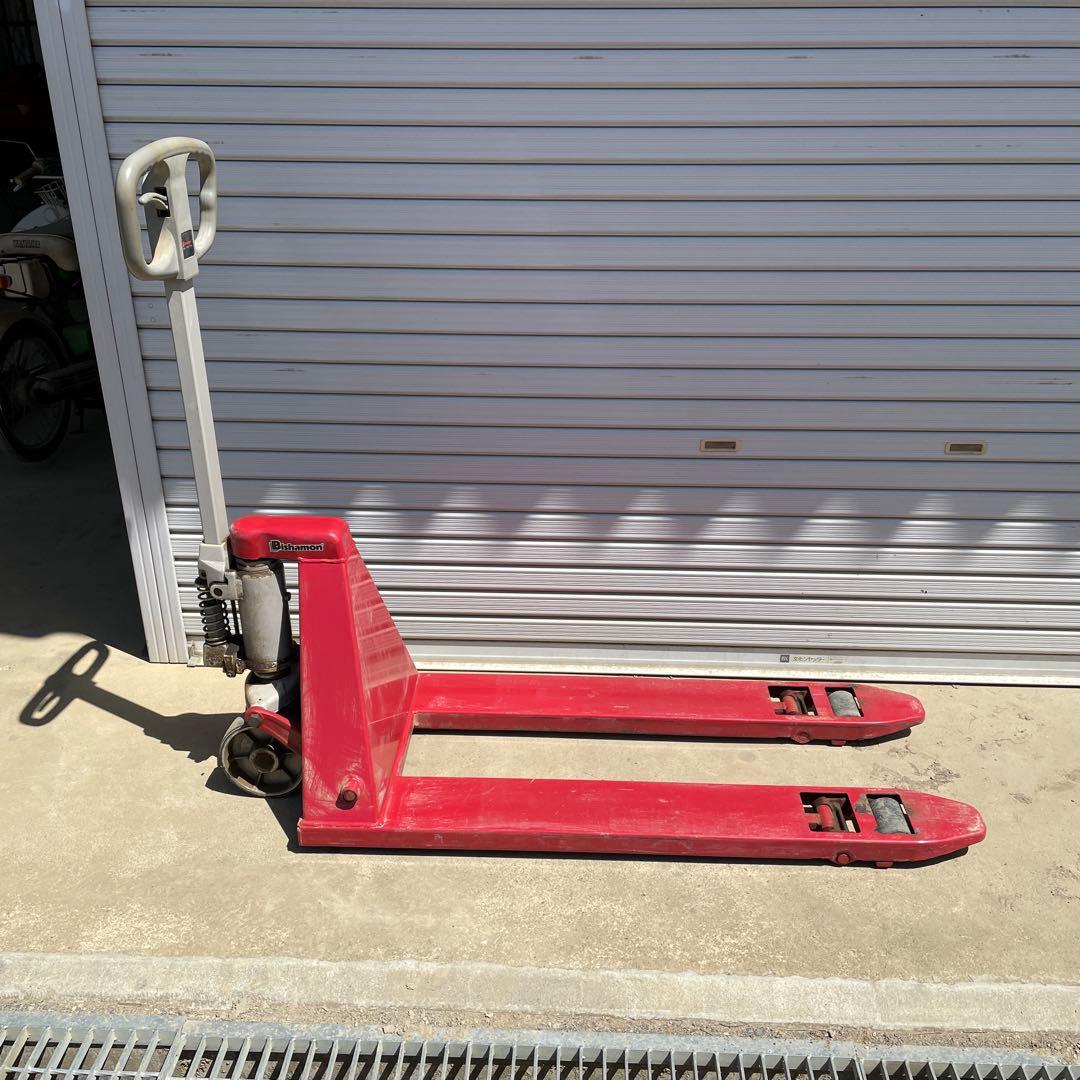 ビシャモン　パレットトラック　低床型　引き取り限定