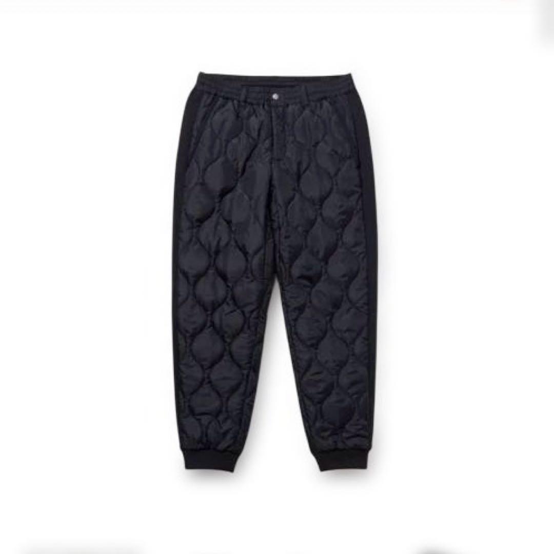 NEW ERA インサレーティッド キルティング パンツM ネイビー ニューエラ